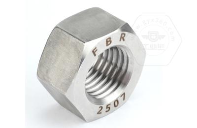 2507双相不锈钢1型六角螺母GBT6170